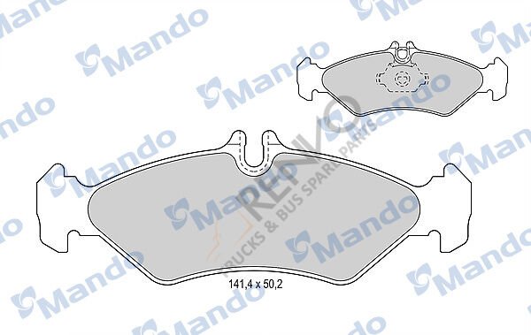 Mercedes Sprinter 1995-2006 Arası 212 D Arka Balata Mando Marka