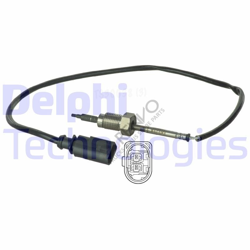 Volkswagen Crafter 2006-2016 Arası 2.0 TDI Egzoz Sıcaklık Sensörü Delphi Marka