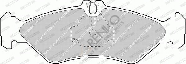 Mercedes Sprinter 1995-2006 Arası 208 D Arka Balata Ferodo Marka