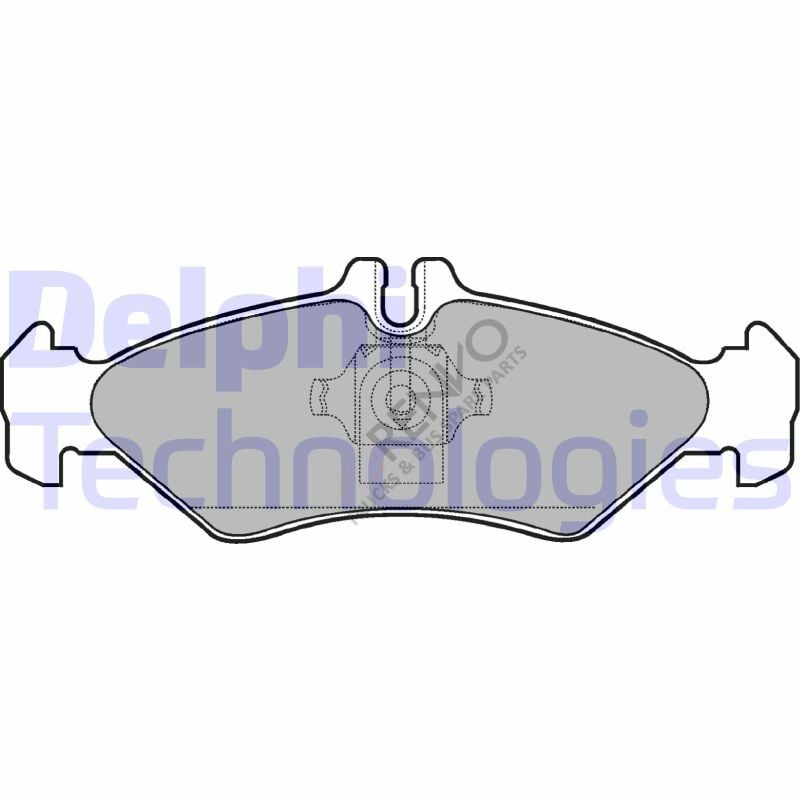 Mercedes Sprinter 1995-2012 Arası 313 CDI Arka Balata Delphi Marka