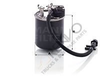 Mercedes Vito 2014-2018 Arası 119 CDI / 119 BlueTEC Sensörlü Yakıt Filtresi Mann Marka