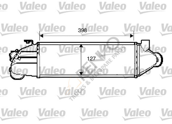 Ford Transit 2000-2006 Arası 2.0 DI Turbo Radyatörü Valeo Marka