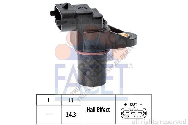 Mercedes Sprinter 2006-2010 Arası 318 CDI Eksantrik Devir Sensörü Facet Marka