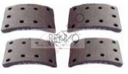 1360013000E, 1607BR-5 delik 180/17.22X11.57mmSTD EREN-03-BP 4689, 19032, PN:11531 SAF BPW 10 DELIK KAMPANA FREN BALATASI ARKA-DRUM BRAKE LININGS