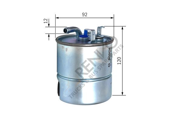Mercedes Sprinter 1996-2006 Arası 416 CDI Mazot Yakıt Filtresi Bosch Marka