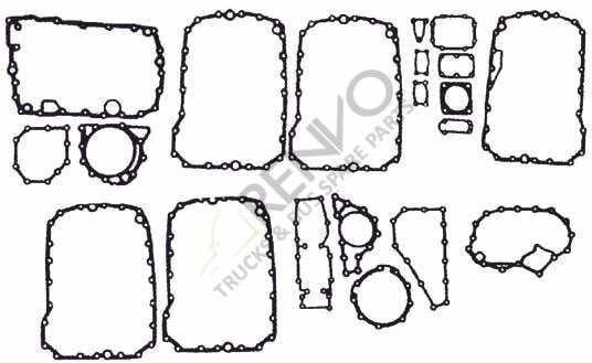 RENAULT TRUCKS DAF IVECO MAN ŞANZUMNA  16S 151, 16S 181 CONTA TAKIMI     Oem : 5001843157, 81966016000, 93161691, 1289527, ZF 1315298001, ELRING 724.430, ZU966016000, BC467K263AA, 9P924150, 0001132111, 99707307822