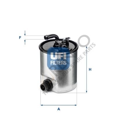 Mercedes Vito 1996-2003 Arası 112 CDI 2.2 Yakıt Filtresi UFI Marka