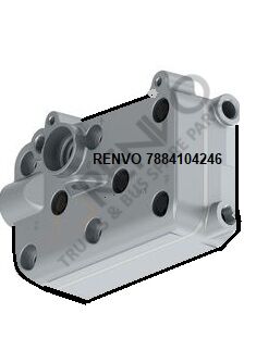 VOLVO FH 12, FM 9-12, NH 12 D12C/ D EURO 3 1993-2005 KOMPRESÖR KAPAĞİ TEK SİLİNDIR     OEM : 85104246, 4123529212, RK.01.168, FEBI 48820