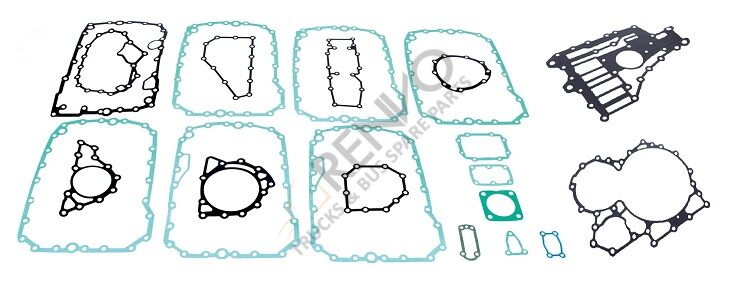 RENAULT TRUCKS DAF IVECO MAN ŞANZUMNA  16S 151, 16S 181, 16S 221, 16S 220 CONTA TAKIMI ROTERDARLI  OEM : 5001843157, 81966016000, 93161691, 1289527, ZF 1315298001, ELRING 724.430, ZU966016000, BC467K263AA, 9P924150, 0001132111, 99707307822,