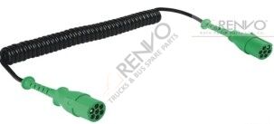 5010392009 CABO INTERNO ELÉTRICO ÚNICO COM PLUGUE DE PLÁSTICO BRANCO TIPO S