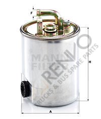 Mercedes Vito 1996-2003 Arası 110 CDI 2.2 Yakıt Filtresi Mann Marka