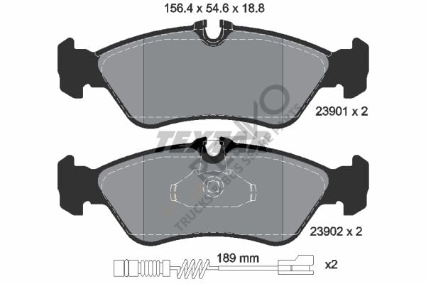 Mercedes Sprinter 1995-2012 Arası 308 D Arka Balata Textar Marka